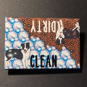 Border Collie Dishwasher Magnet Dog Decor Gifts